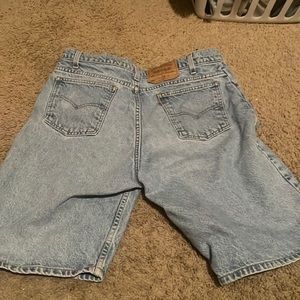 Levi’s, 550 orange tab jorts perfect condition